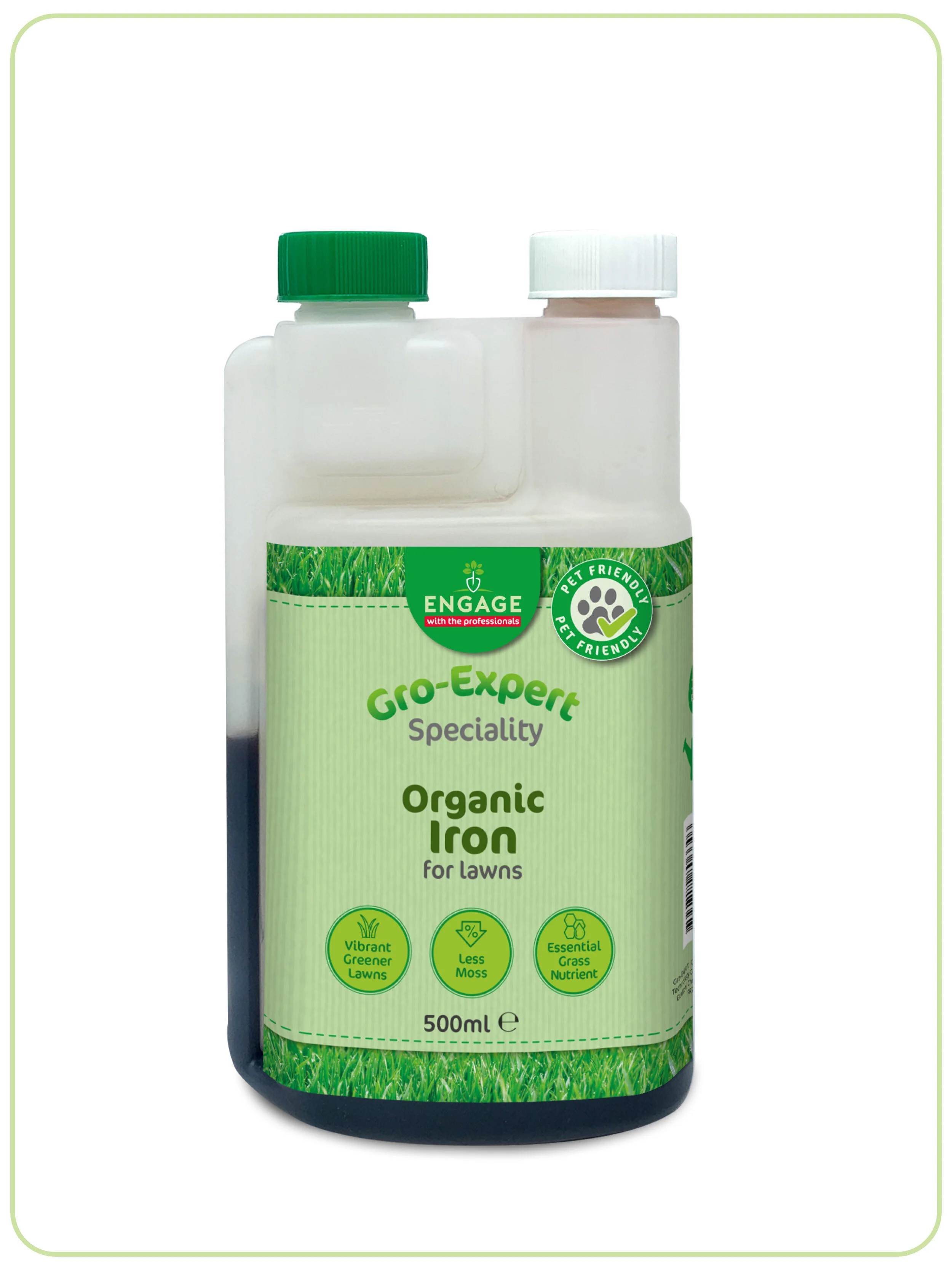 Organic Iron for LawnsFor vibrant healthy lawns used by professional greenkeeper across the world. It helps produce the ultimate vibrant lawn without soft growth. £6.99