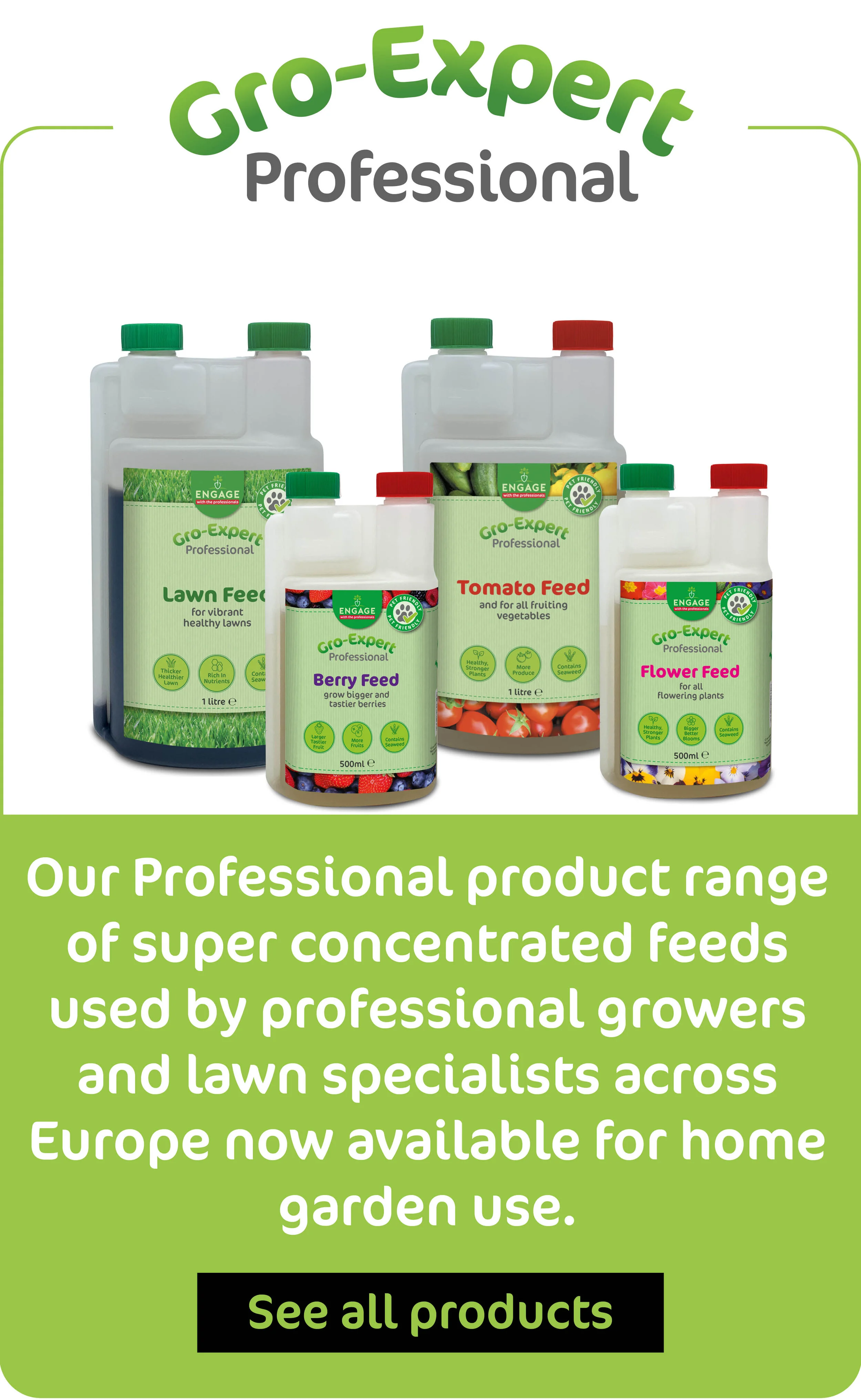 Professional Product Range