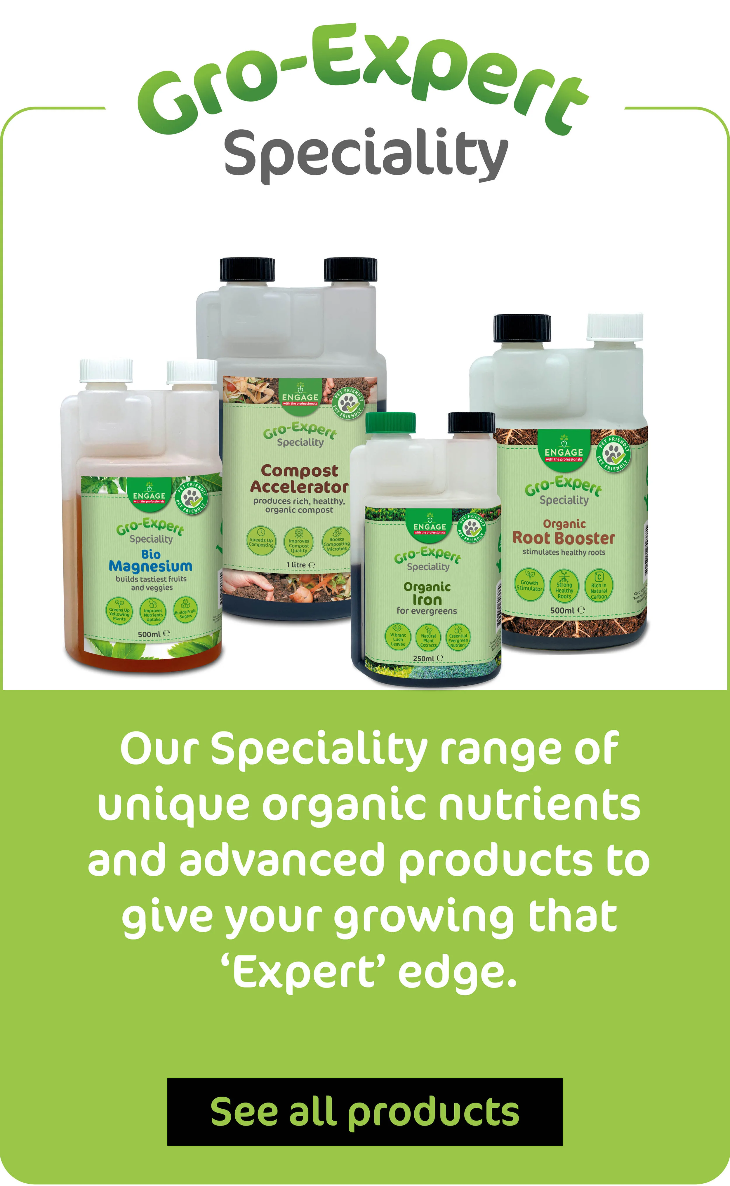 Speciality Product Range