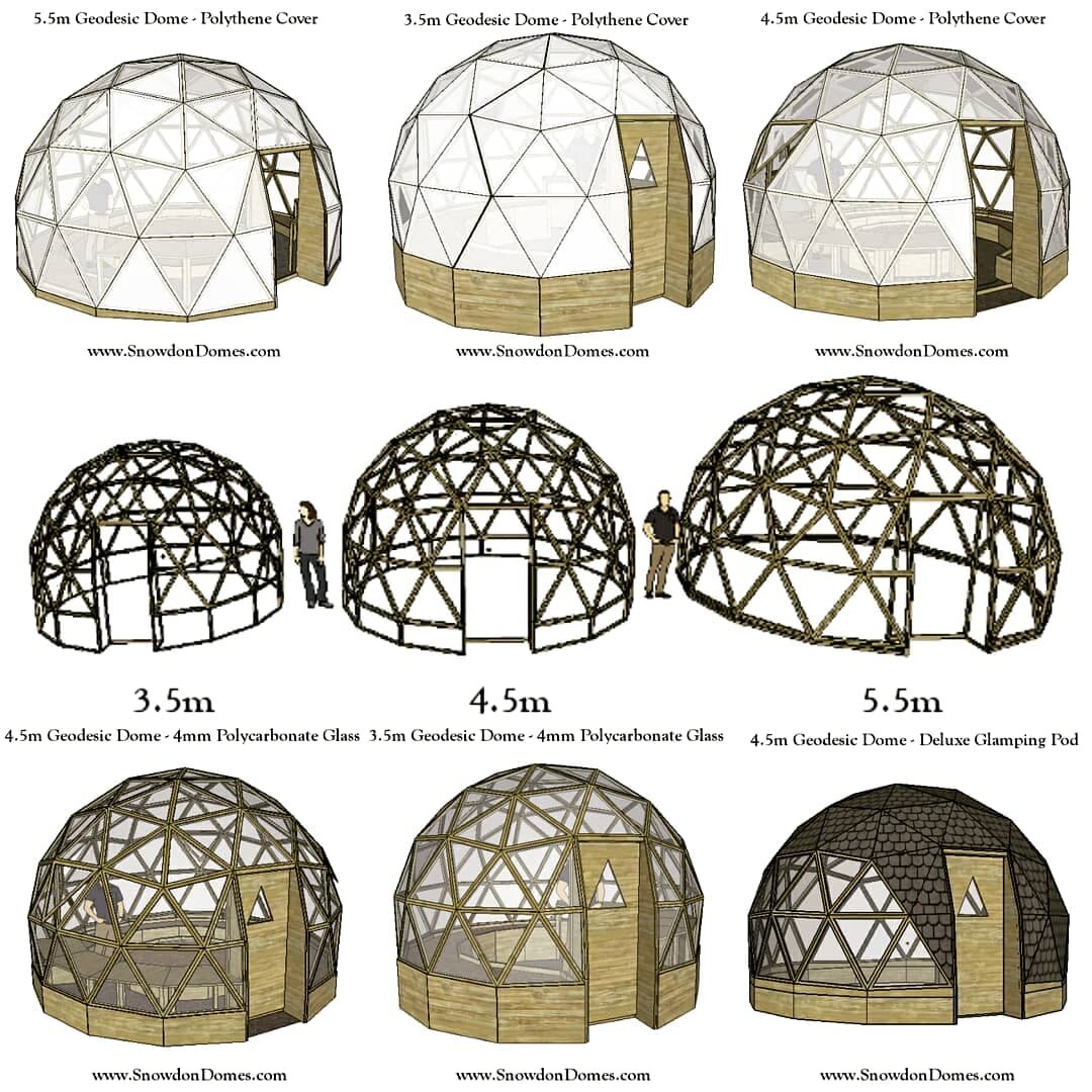 Geodesic Plans — Snowdon Domes