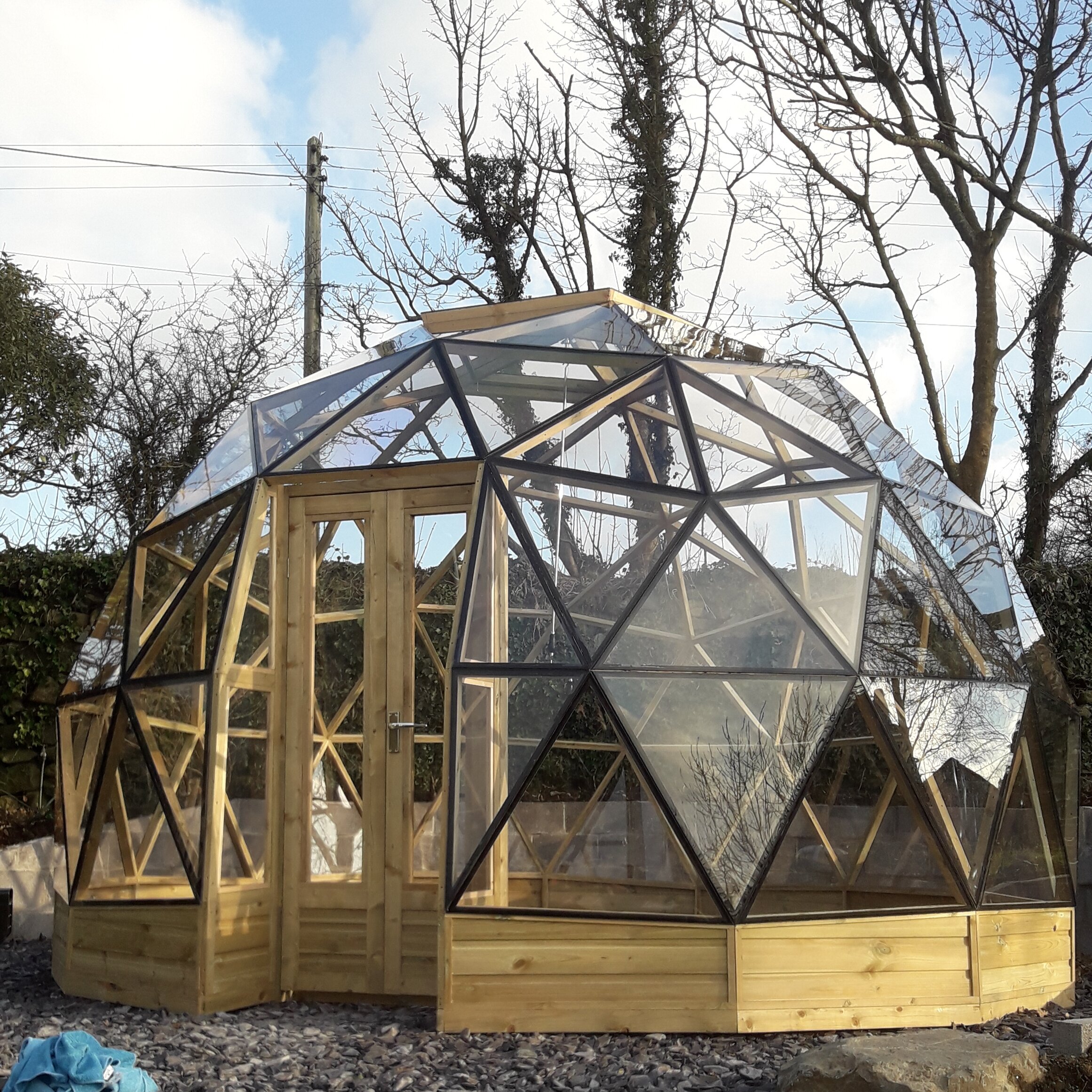 Geodesic Dome Greenhouse — Snowdon Domes