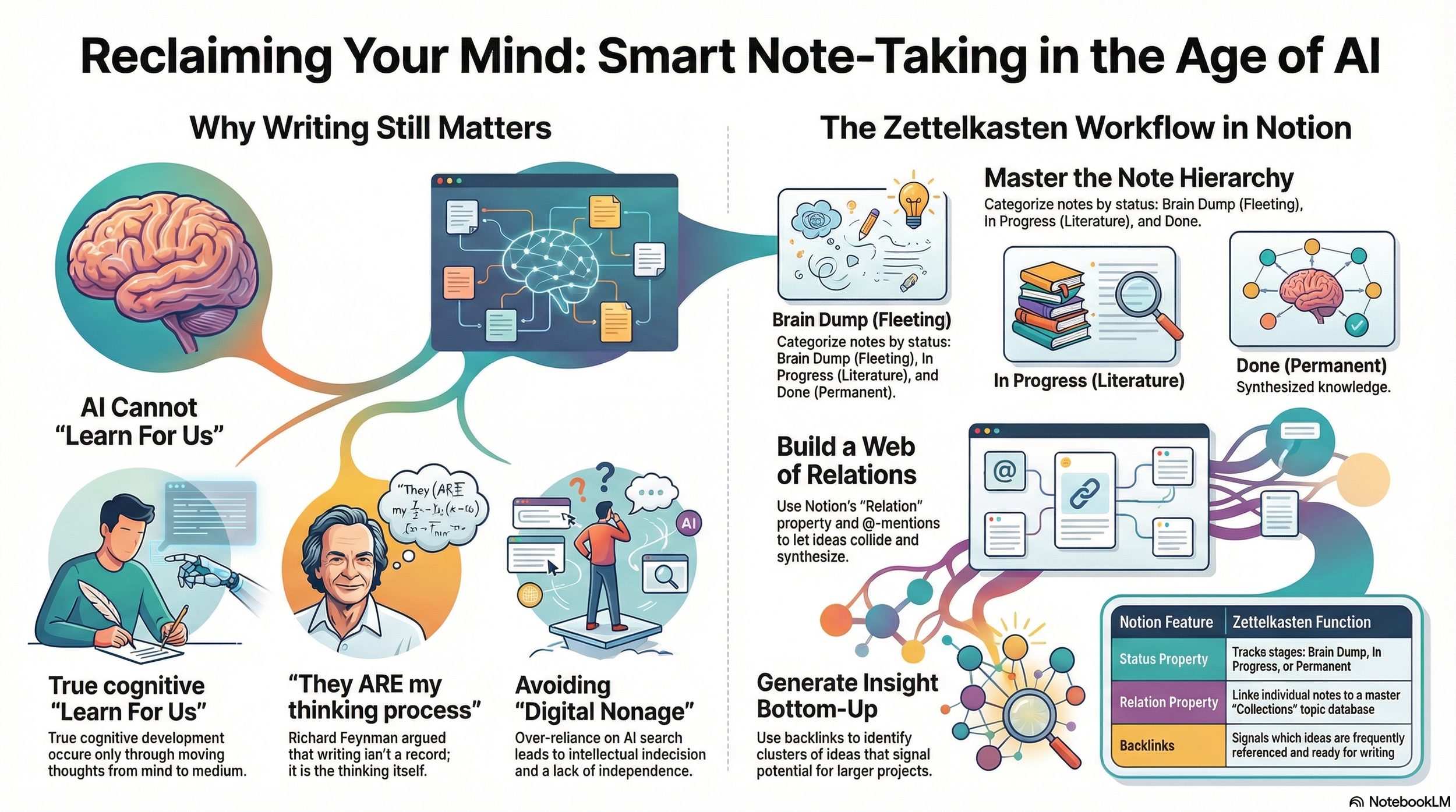 Note-Taking Still Matters in the Age of AI: The Ultimate Guide to the Smart Note-Taking Method