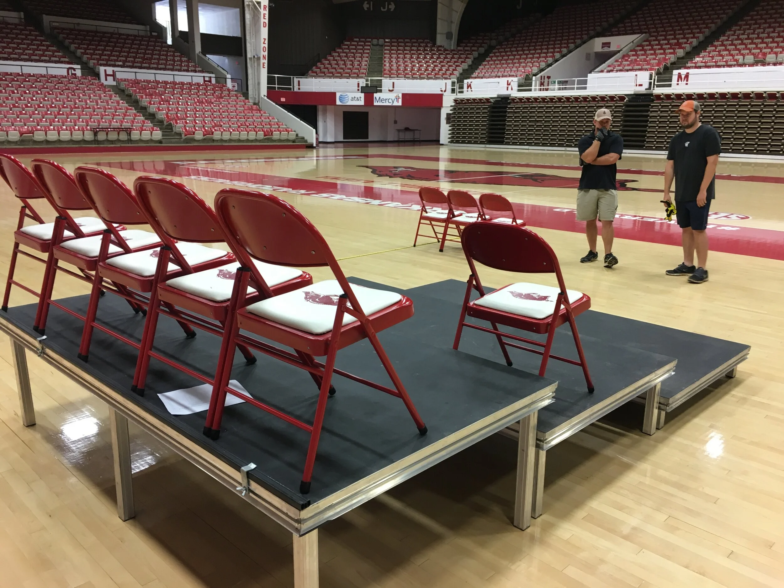 Rentals :: Stages, Risers, Platforms, ADA Ramps — Audience Risers / Stages