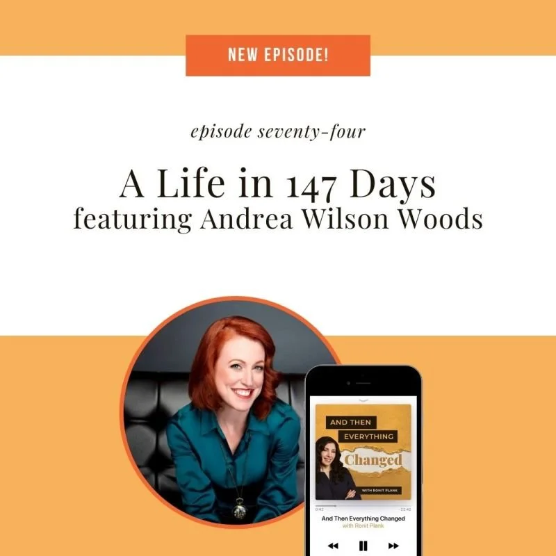 And Then Everything Changed podcast cover with Andrea Wilson Woods