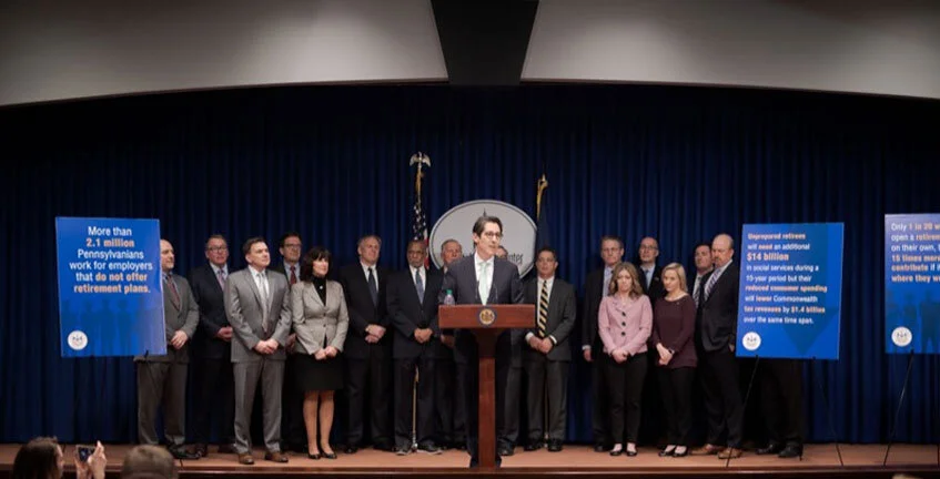 Treasurer Joe Torsella and Pennsylvania Retirement Security Task Force