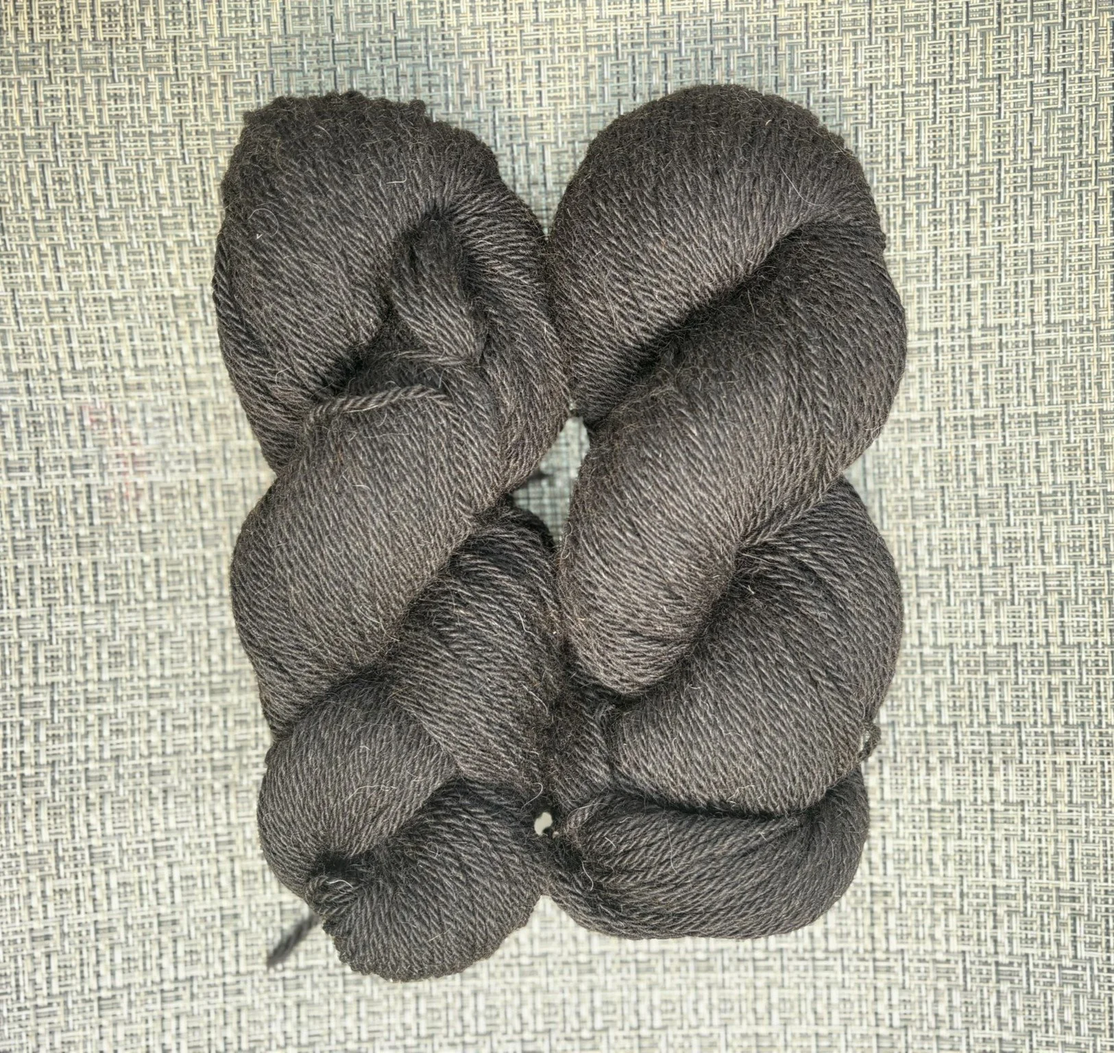 Black Alpaca Yarn