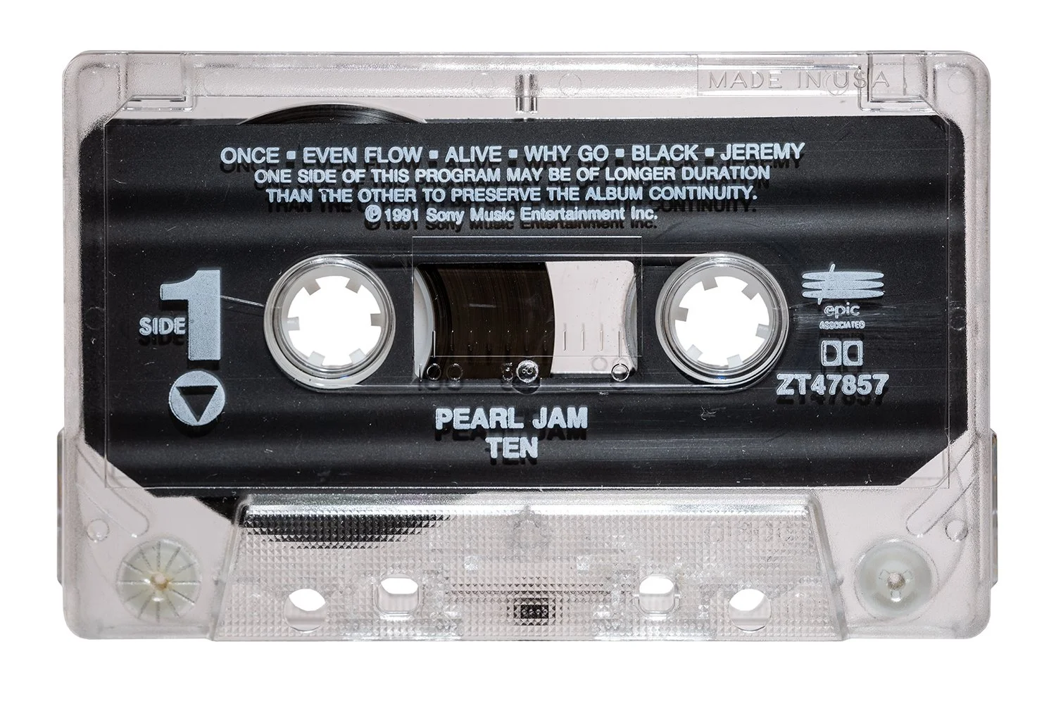 Pearl Jam Ten, A Side (Copy)