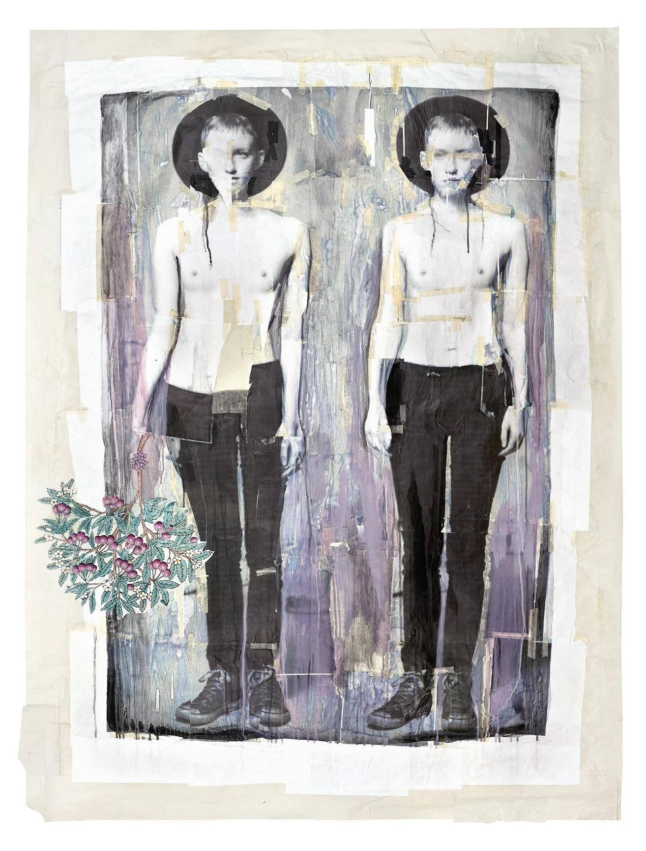 Untitled Sisters, 2014
62 x 80 in (157.48 x 203.2 cm)
Unique. Mixed-media; photography, collage.
Mounted in museum-quality white wood frame.

$20,000