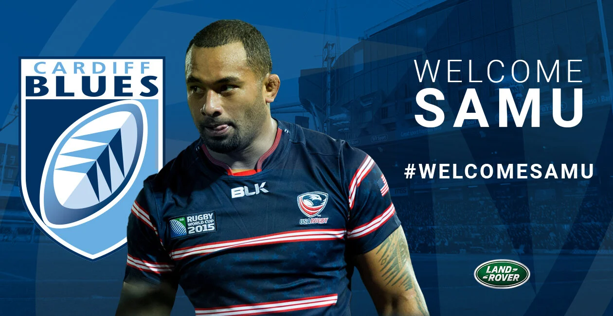 Cardiff Blues clinch Samu Manoa