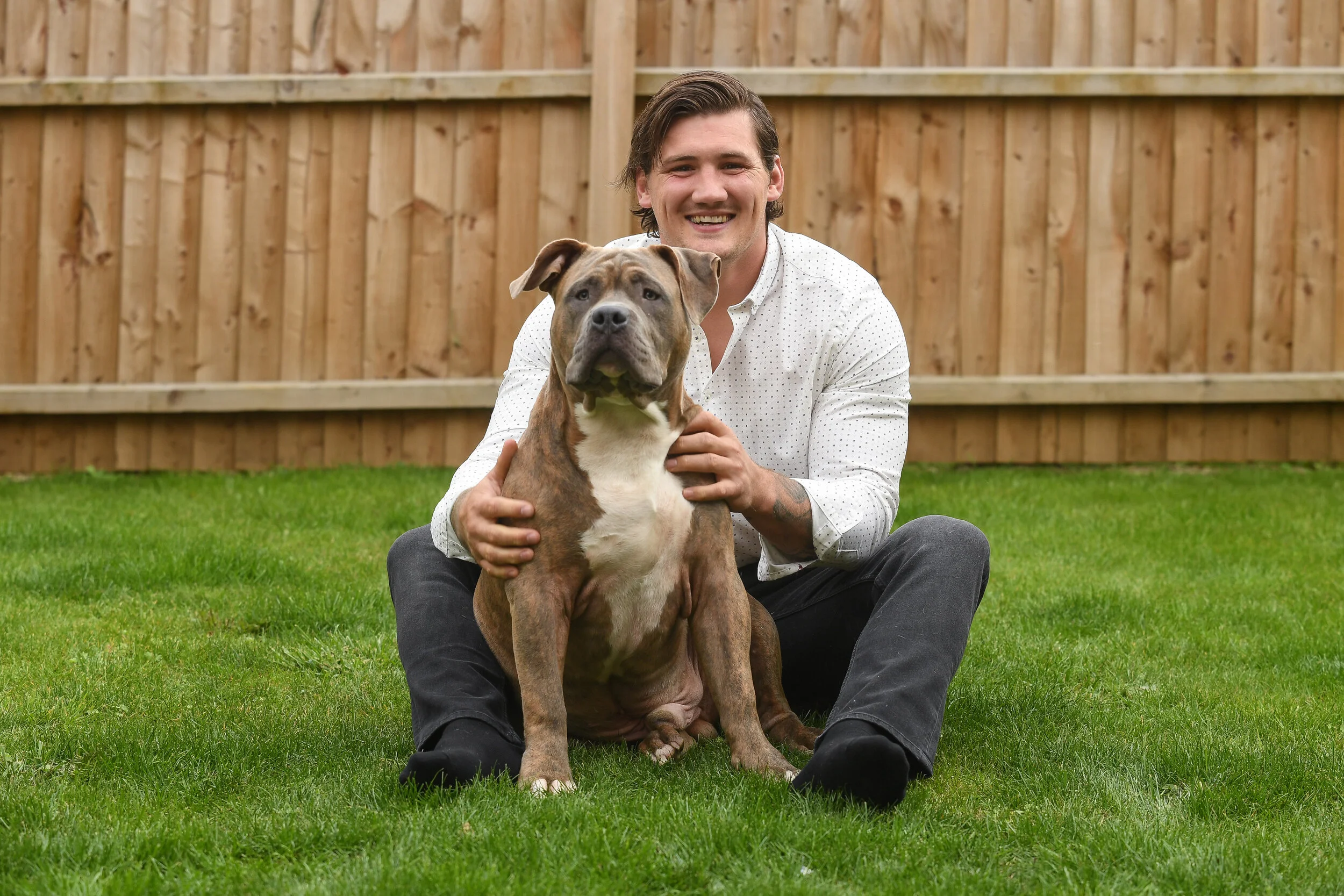 Leicester forward Guy Thompson explains why he'd have been barking mad not to pursue rugby career