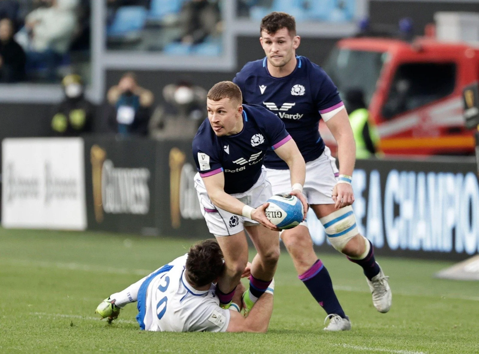Benji Vellacott makes his International debut for Scotland!