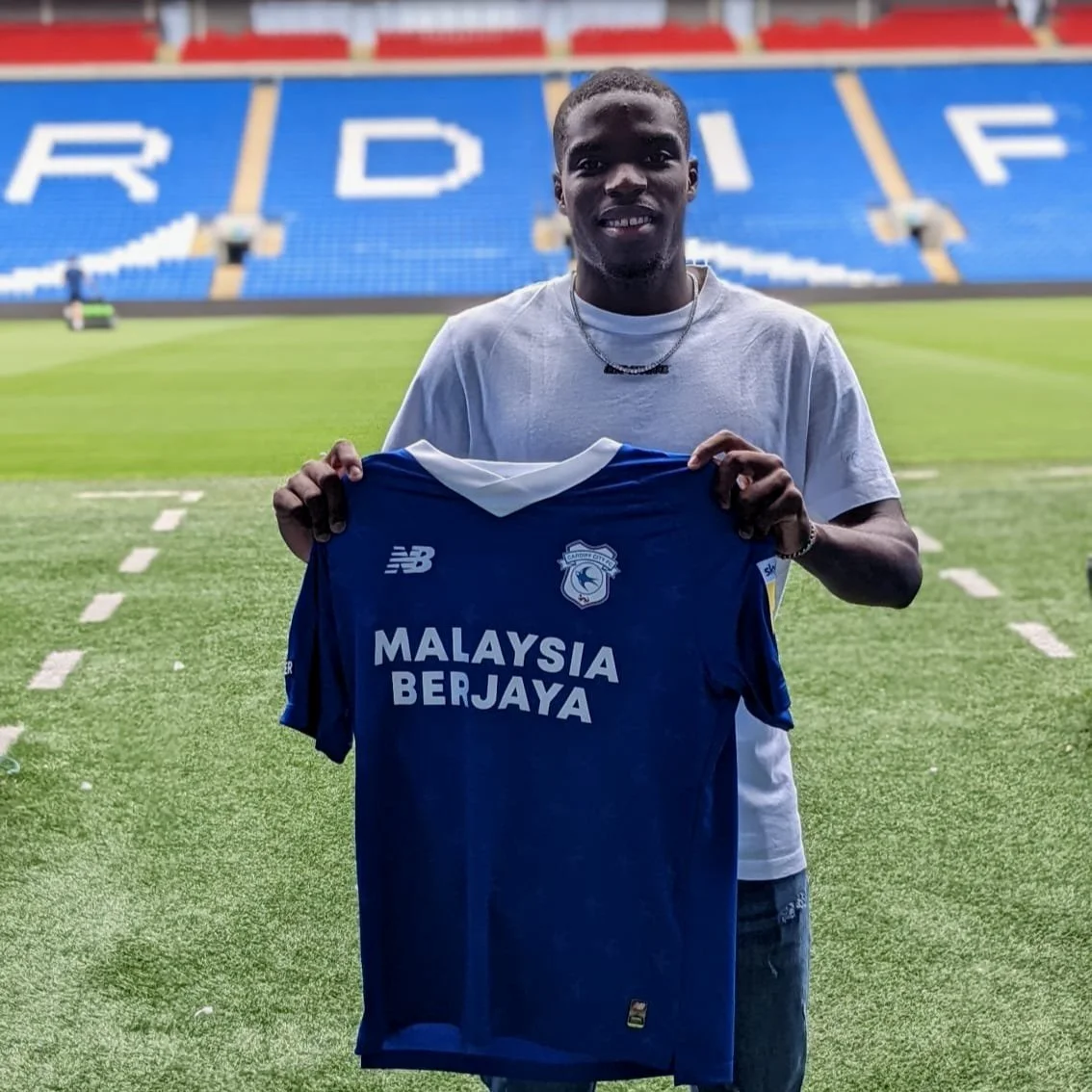DONE DEAL: Everton defender Niels Nkounkou joins Cardiff City on loan