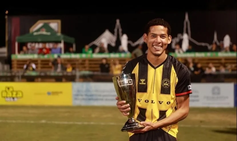 Sebastián Palma wins the USL Eastern Conference title