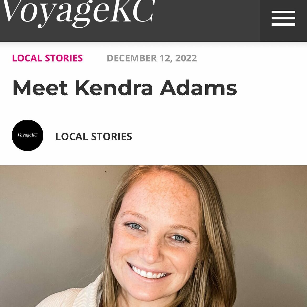 Can&rsquo;t believe how much has happened since moving back to Kansas City! I&rsquo;m absolutely honored to be featured in VoyageKC magazine! A day after I got my letterpress, VoyageKC magazine reached out to me for their Inspiring Stories series.

C