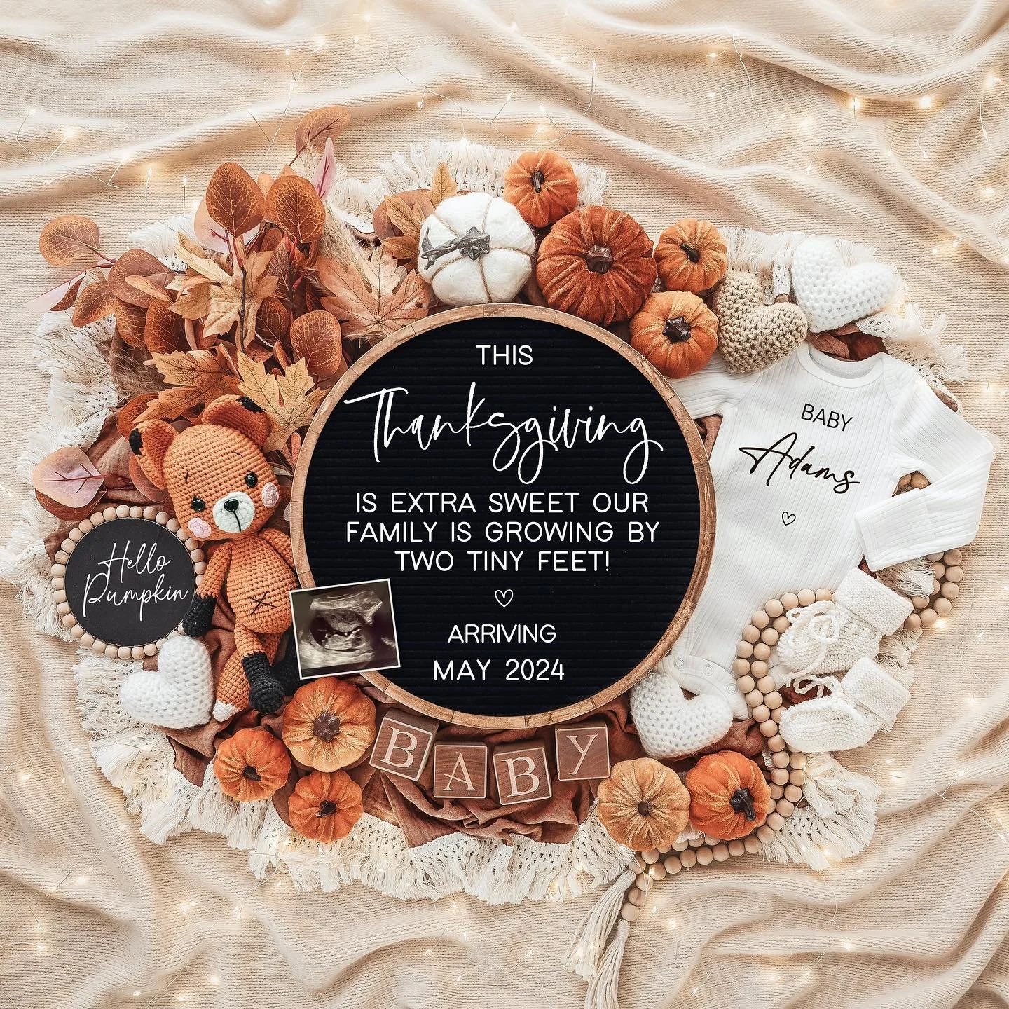 Our hearts are bursting with joy as we share the incredible news - our family is growing by two tiny feet, and they&rsquo;re all wrapped up in pink! 👣🎀 Baby Adams is expected to join us in May 2024. Here&rsquo;s to new beginnings and the sweetest a