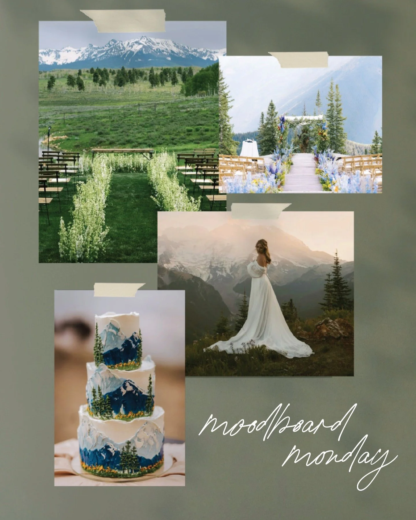 Penstruck Design is proudly Colorado-born, inspired by the stunning Rockies! In 2021, I was a wedding coordinator, absorbing all the magic and building connections in Colorado. Now, I'm excited to share a moodboard for a mountain wedding filled with 