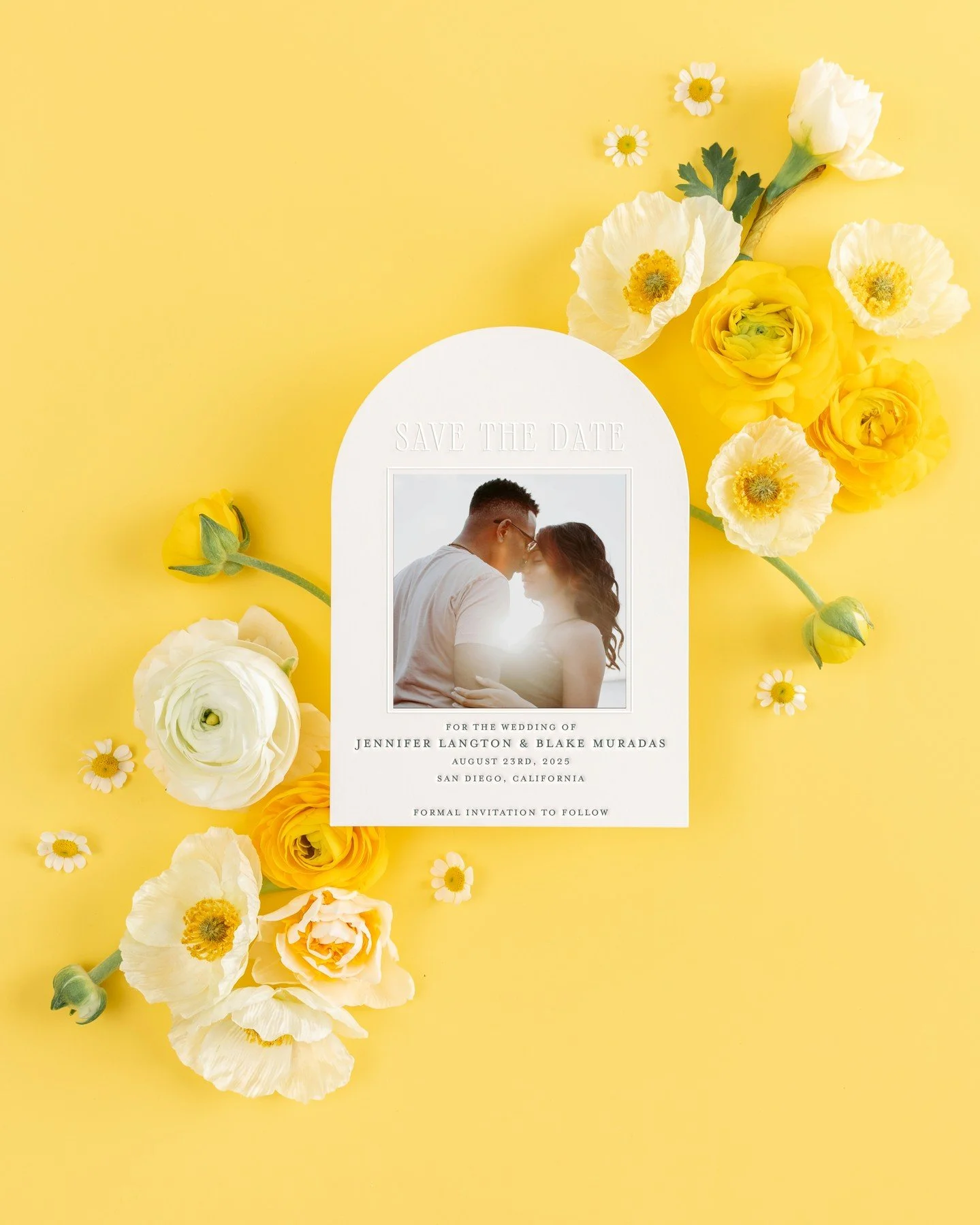 Your Save the Dates are the first glimpse your guests get of your wedding style&mdash;let&rsquo;s make it unforgettable. We&rsquo;re so excited for one of our couples who just tied the knot! With engagement season here, check out our semi-custom suit