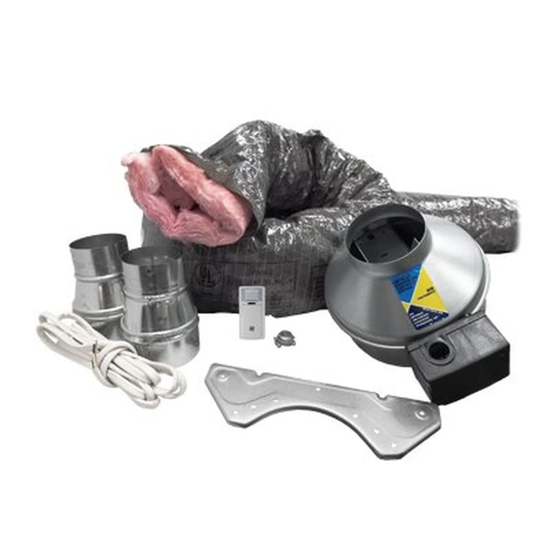 BFRK Remote-Mount Bathroom Fan Retrofit Kit to Replace a Ceiling-Mount Fan