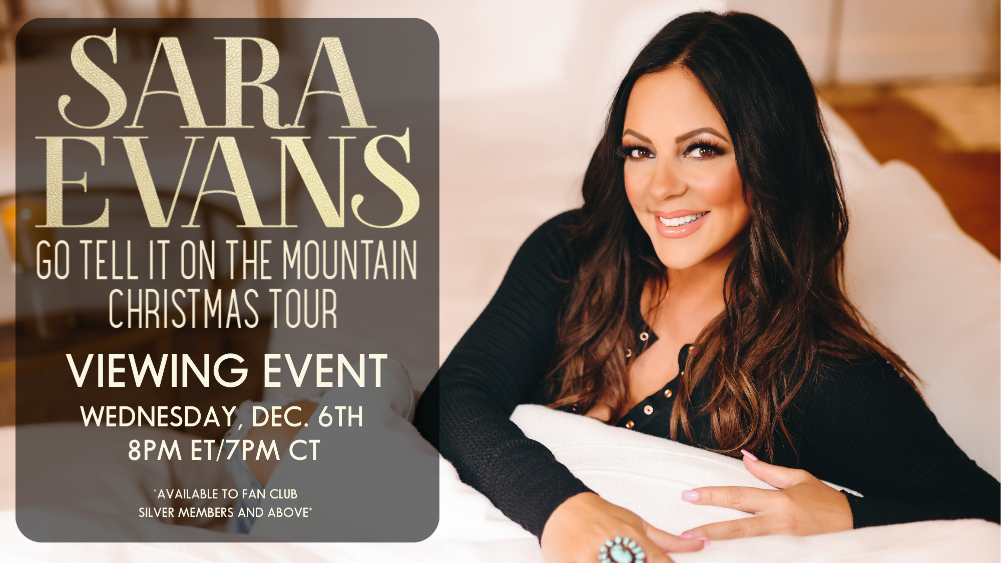 TUNE IN: Join Sara in Watching a Replay of 2022 Christmas Show! 