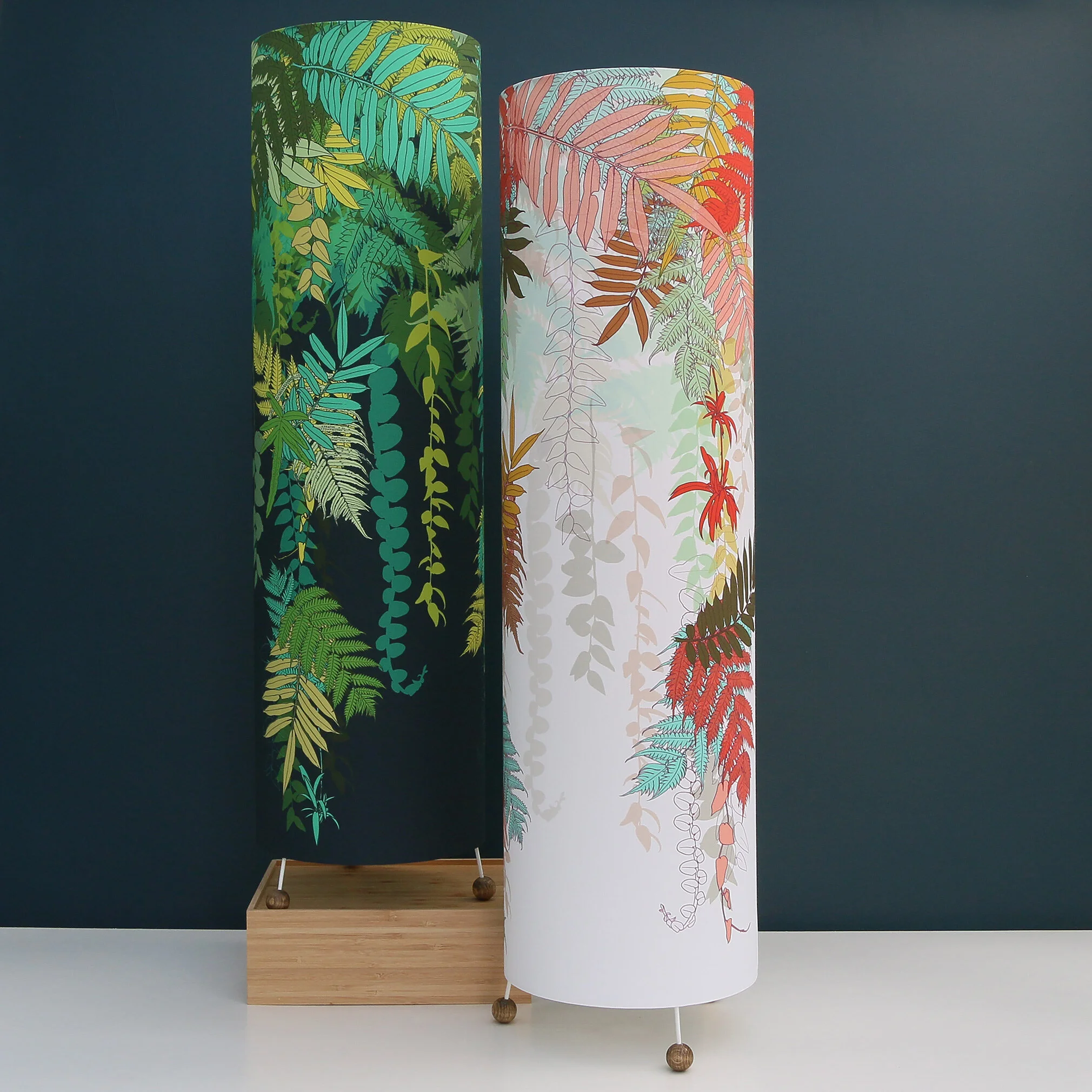 Fern Floor Lamps both colours
