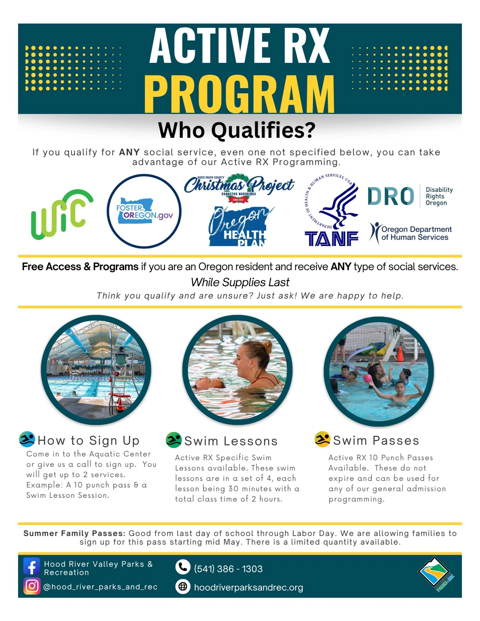 Active RX — Hood River Valley Parks + Recreation District