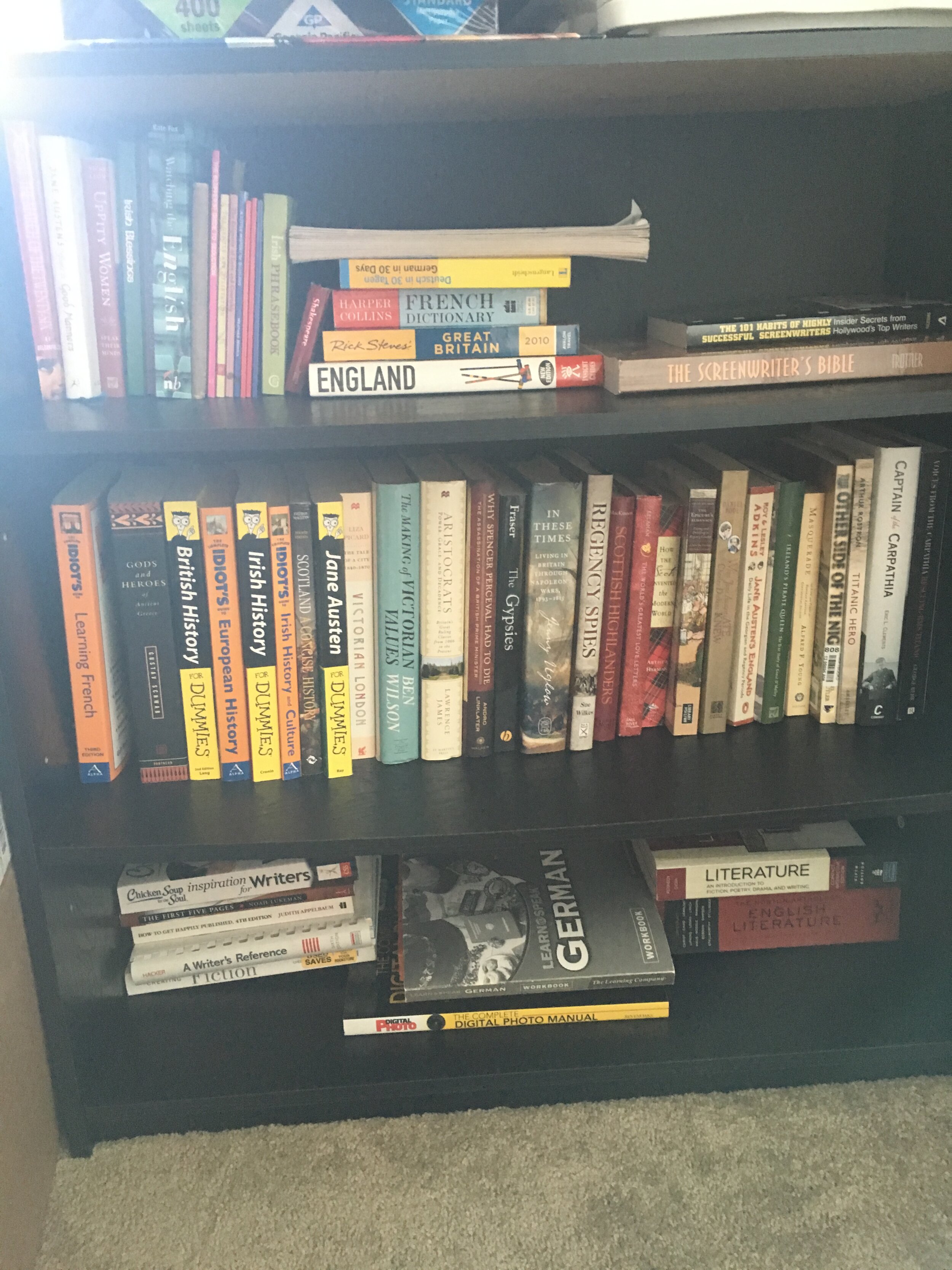 The Research Shelves