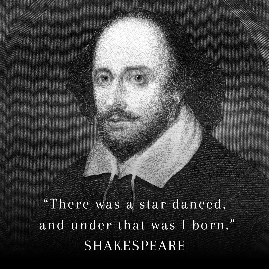 Happy Birthday Shakespeare.