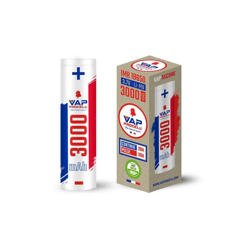 Accu 18650 3000 mAh - Vap Procell