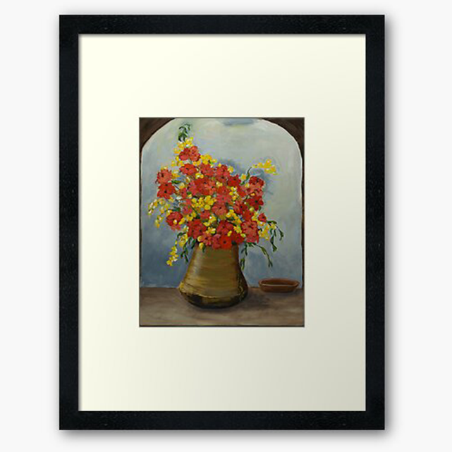 Flower Painting (Click) — Dallas Art for Sale