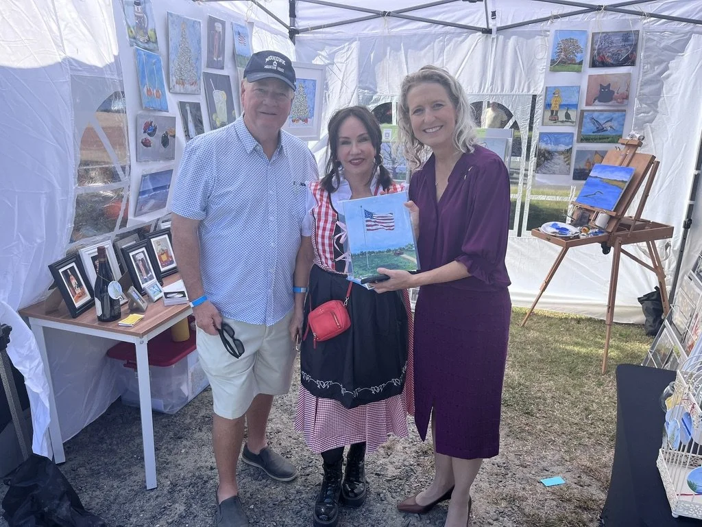 Virginia Congress Woman,  Jen Kiggins at Oktoberfest