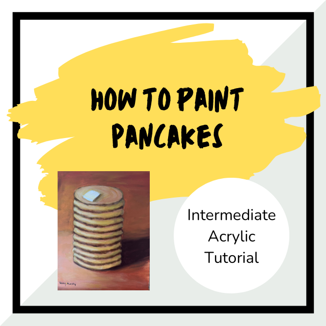 how to paint pancakes