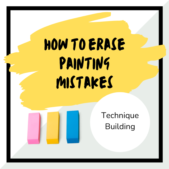 how to fix mistakes in acrylic painting