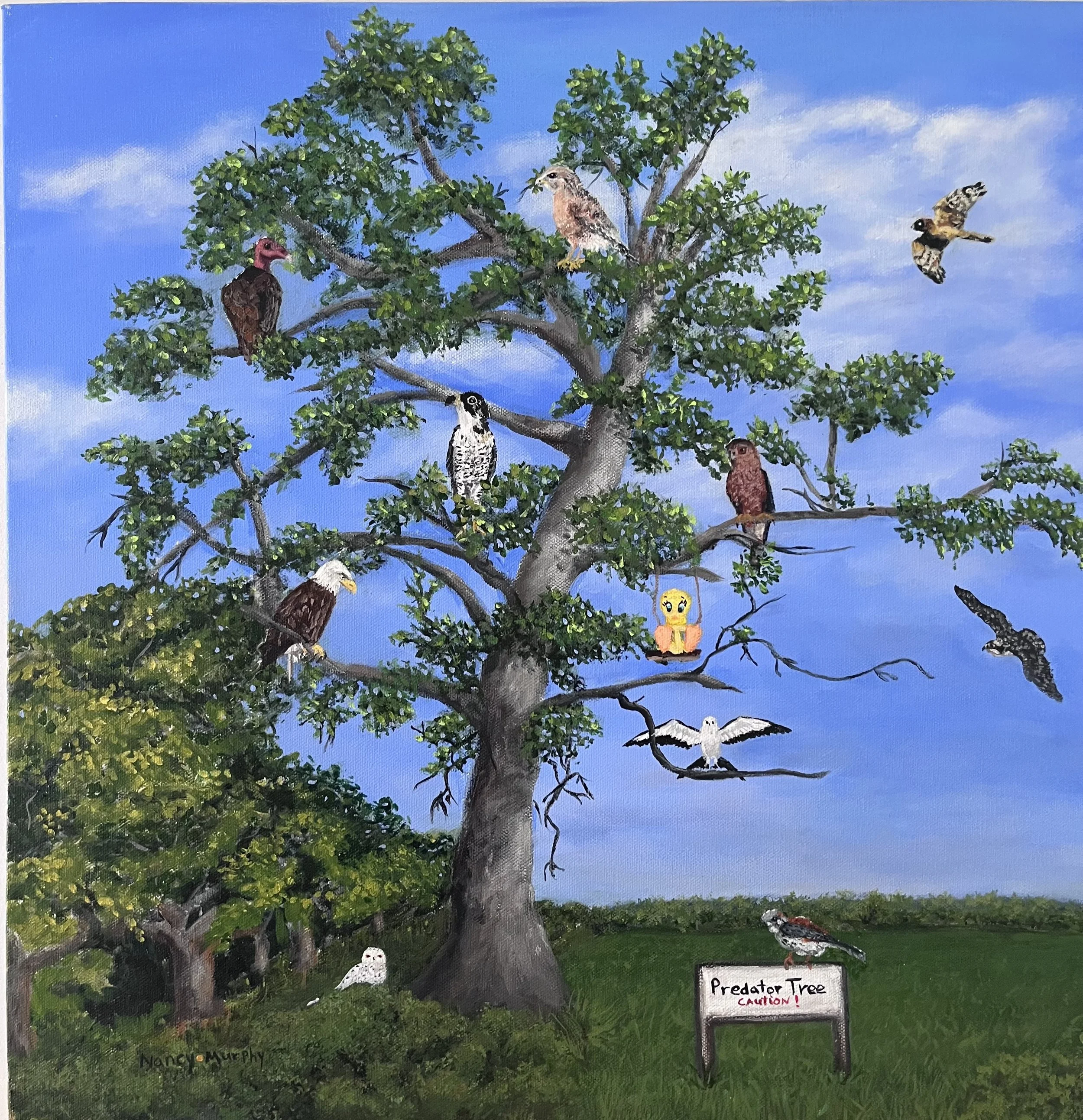 beach art, eastern shore birds, cape charles art, predator birds, coastal art, coasta artwork