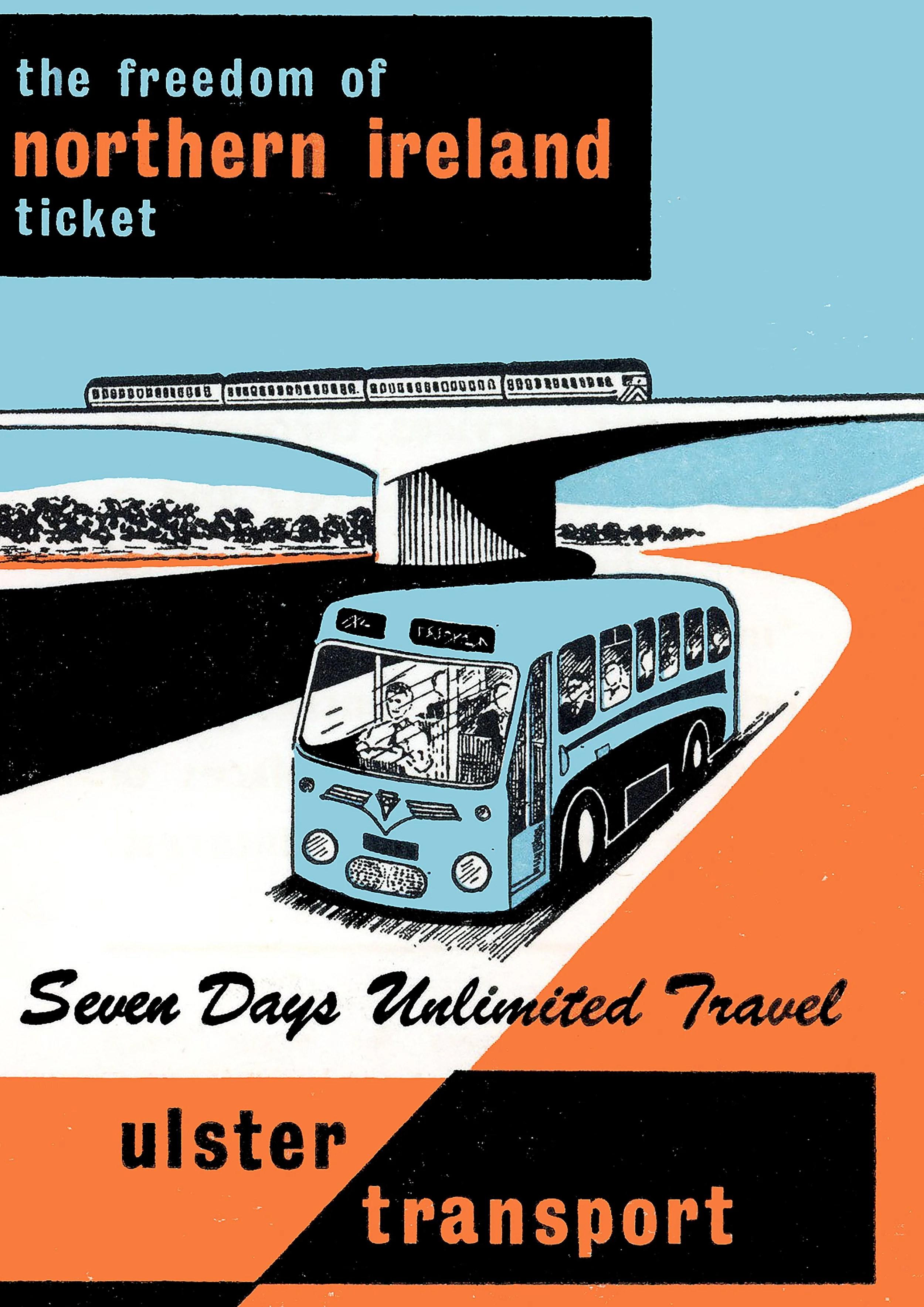 FREEDOM OF NORTHERN IRELAND PRINT. A4 MOUNTED PRINT