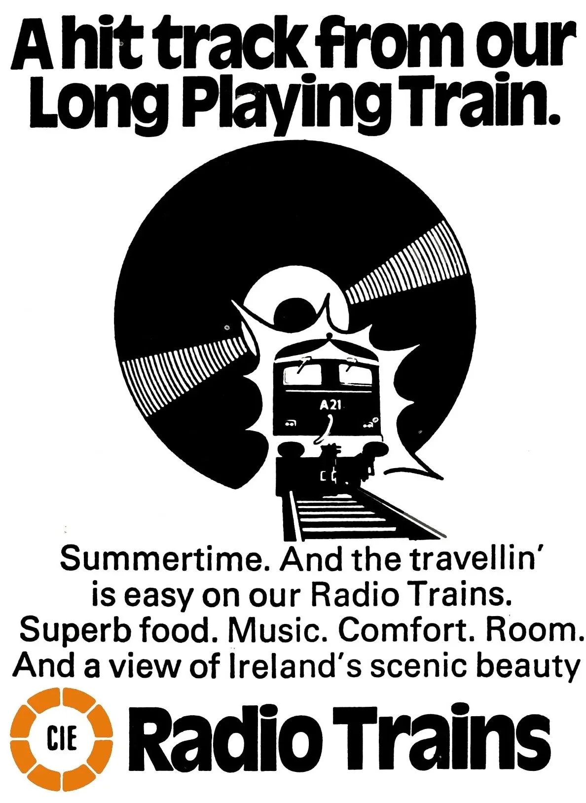 CIE RADIO TRAINS MUG