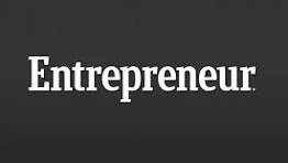 The word 'Entrepreneur' in white text on a black background.