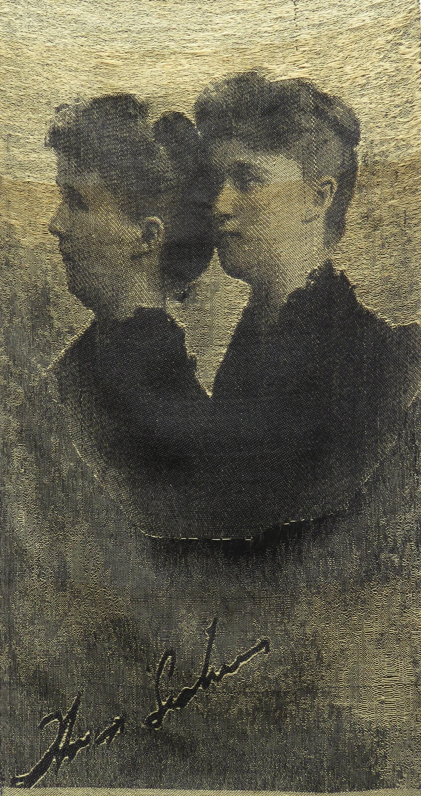  Jacquard - hand woven cottolin and wool  28’’ x 44’’  2019 