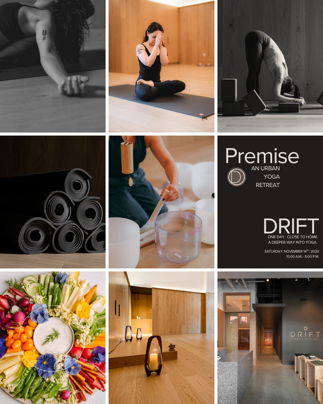 Premise: An Urban Yoga Retreat || November 14th