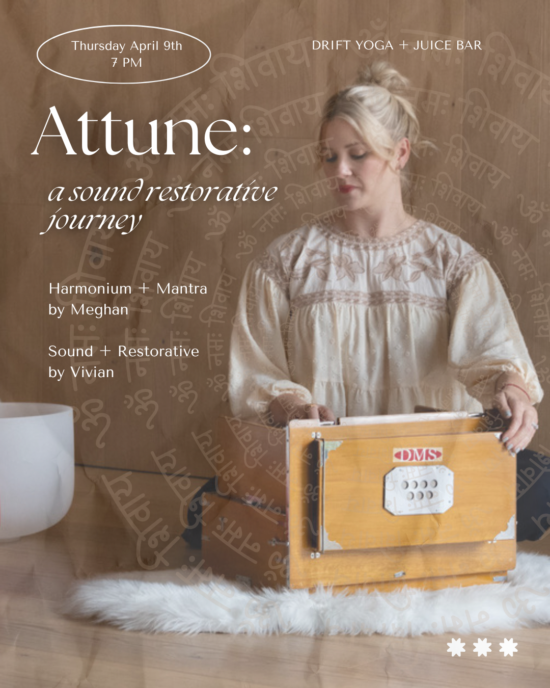 Attune: Harmonium.Sound.Restorative // April 9th