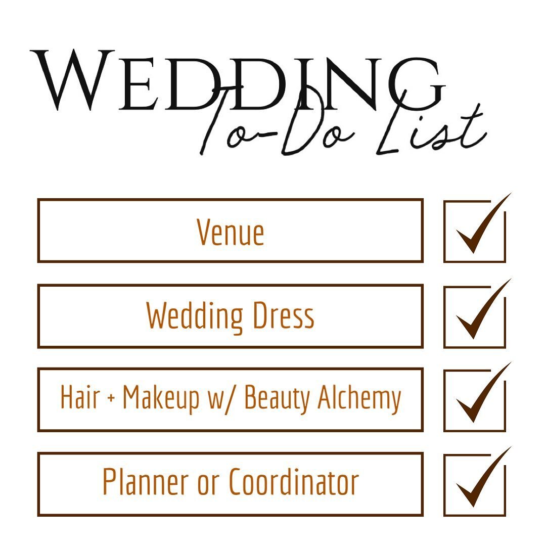 Where my brides at!!✨have you checked off all of your boxes? If not, let&rsquo;s chat! I&rsquo;d love to hop on a call and discover your vibe + vision. 

DM me your wedding date for availability 🤍
____
Event planning &amp; Coordination. These lovely