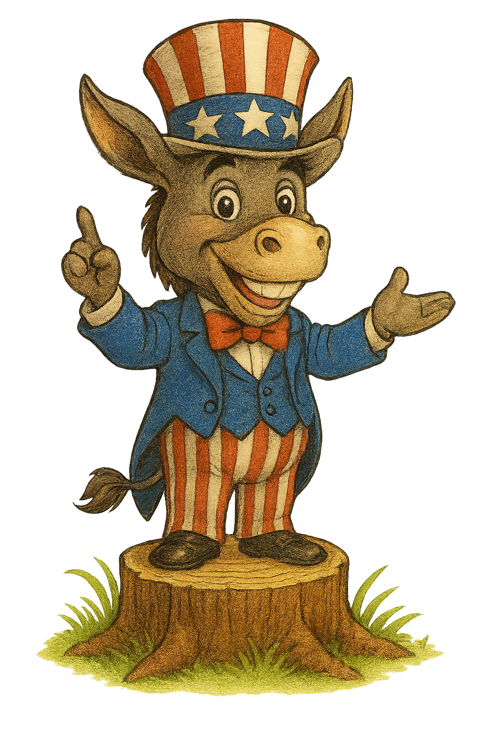 A Sunday Afternoon Stump Meeting and Barbeque