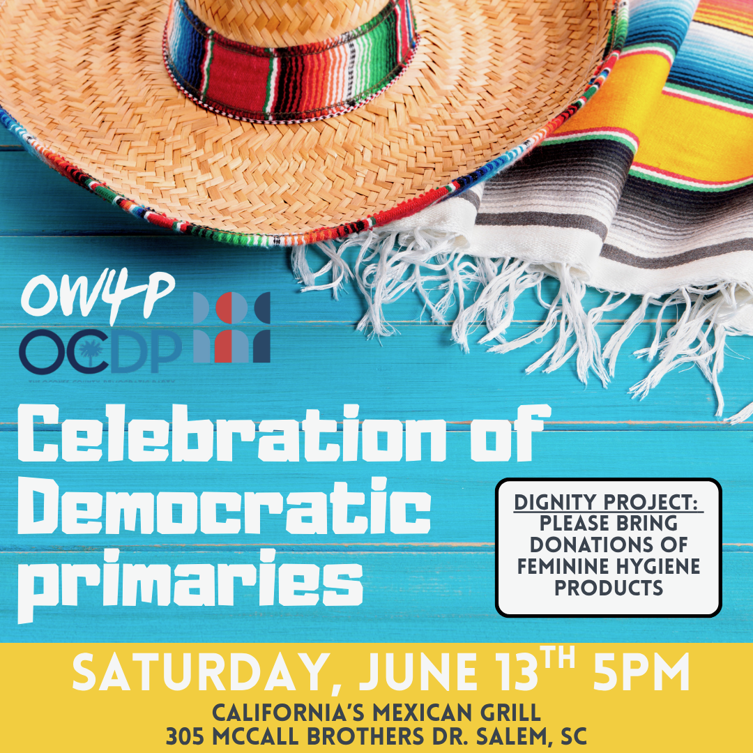 Celebration of Democratic Primary Winners