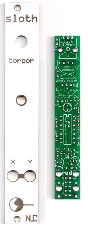 Sloth Chaos (single, 4HP) — Nonlinearcircuits