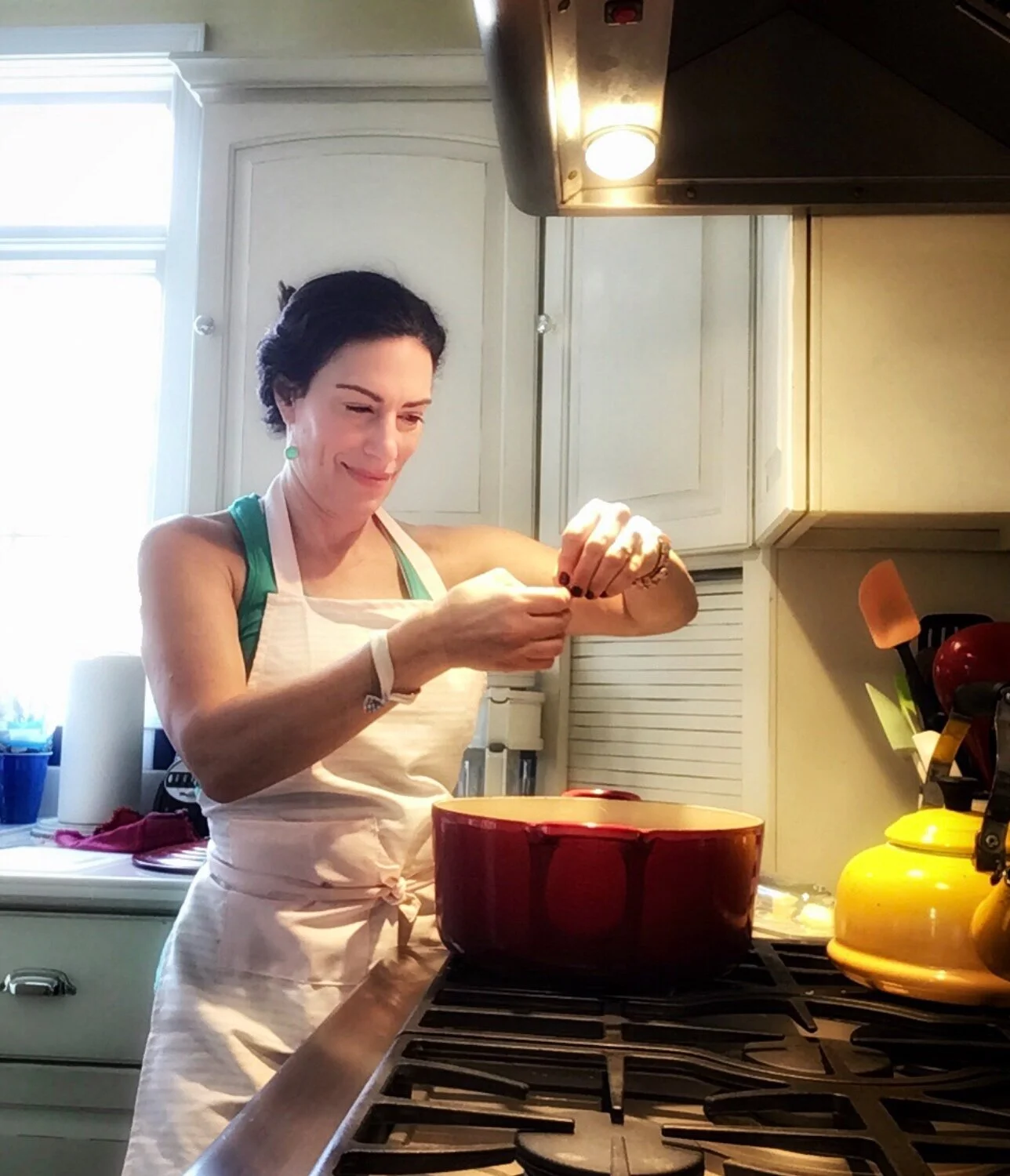 Mary Cooking