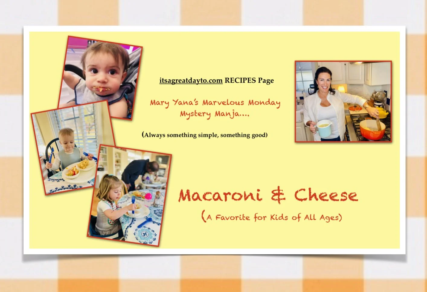 🧀 Macaroni and Cheese 🫕