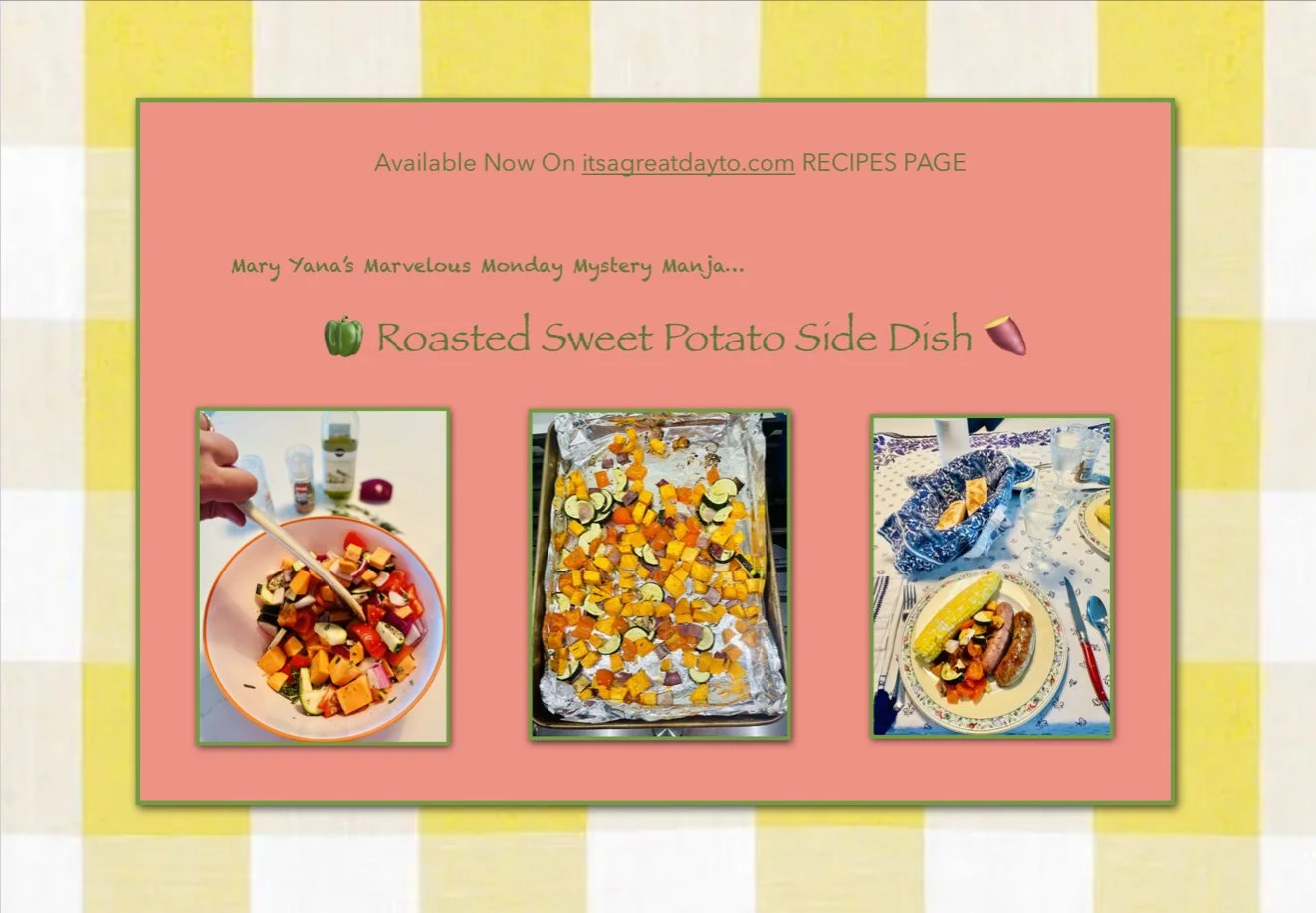 🍠 Roasted Sweet Potato Side Dish 🫑