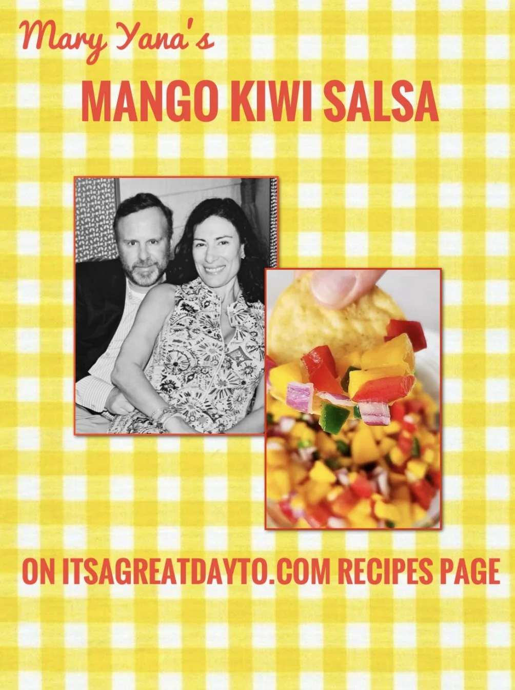 🥭Mary Yana’s Mango Kiwi 🥝Salsa🍅