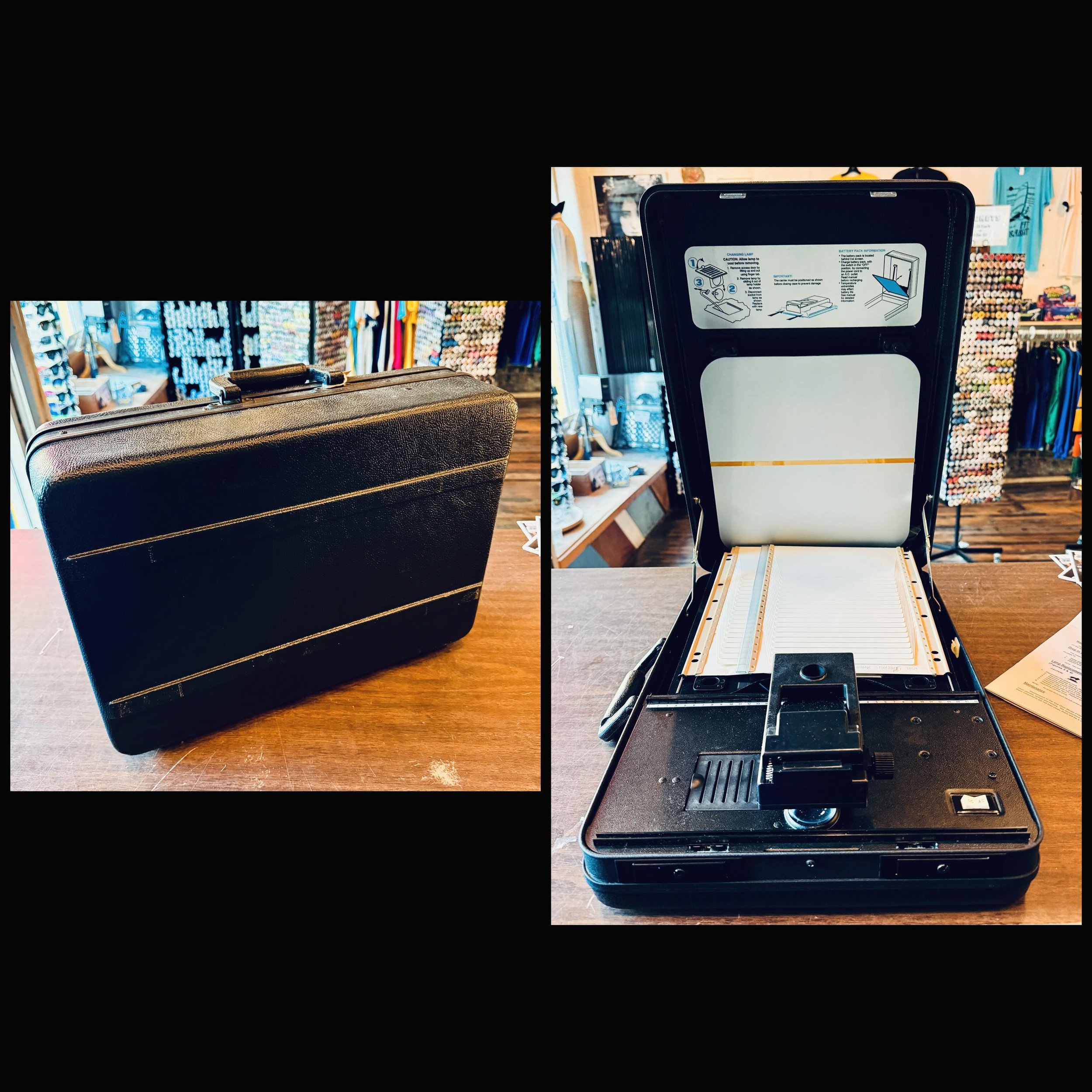 Attention spies: EYECOM 👁️2100 suitcase microfiche projector! Works and very clean! SO MANY SECRETS. $35
#fatrabbitky #eyecom #microfiche