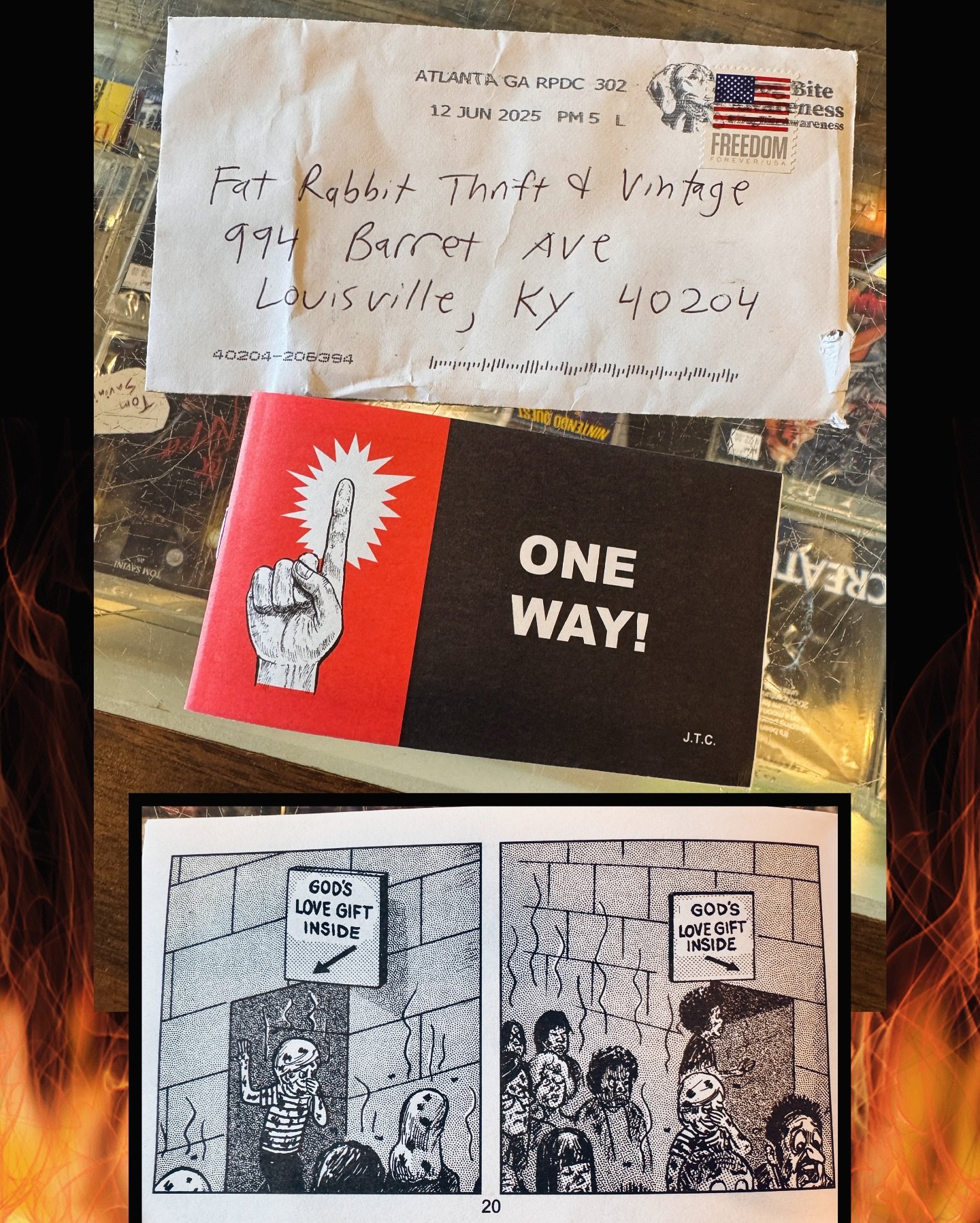 I got some fan mail!!
#chicktracts #christians #hell