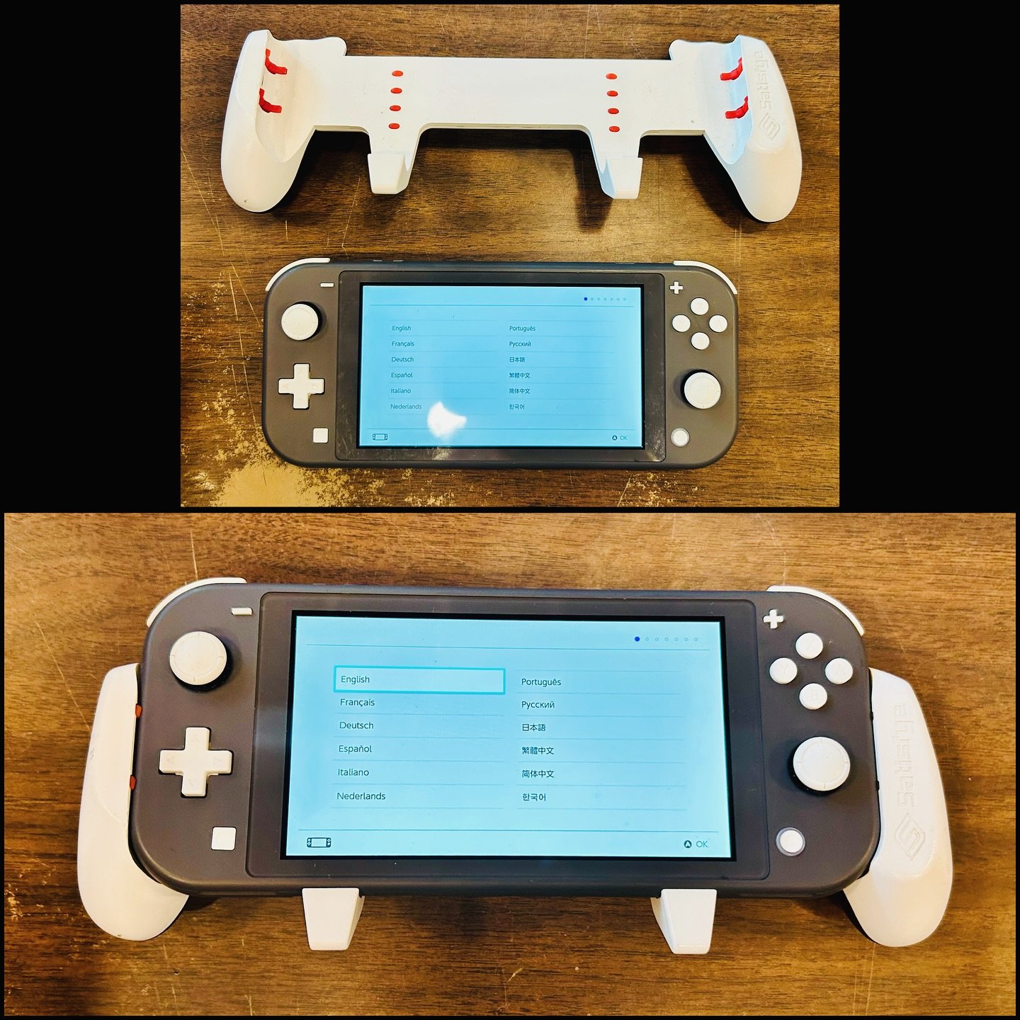Black Nintendo Switch Lite with a big handlebar thing. Tested and wiped! $65
#switch #nintendo #fatrabbitky